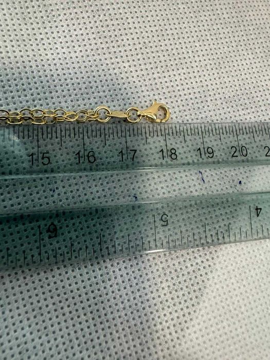 (Ag41) Bratara aur 14K B5812.3 - Certificat de garantie!