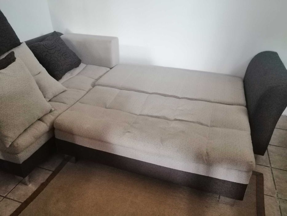 Ъглов диван / легло с ракла