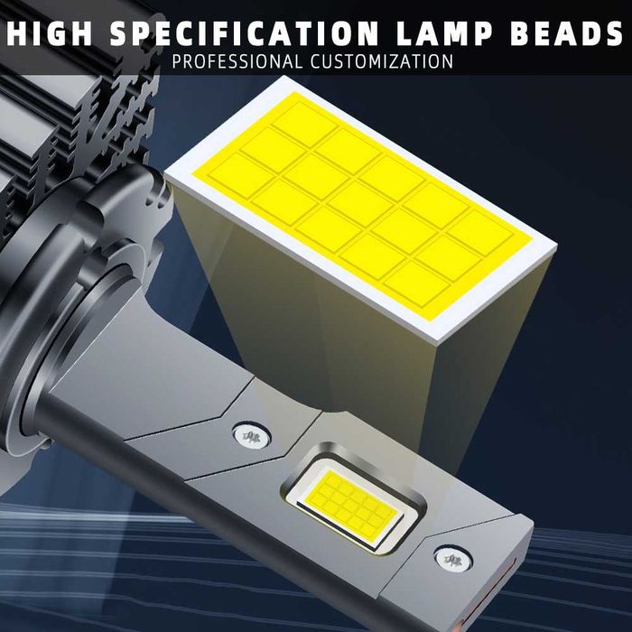 Комплект LED крушки за фарове . Заводски ксенон към LED