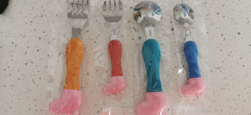 Прибори за Хранене с Прасето Пепа Peppa Pig 4 броя