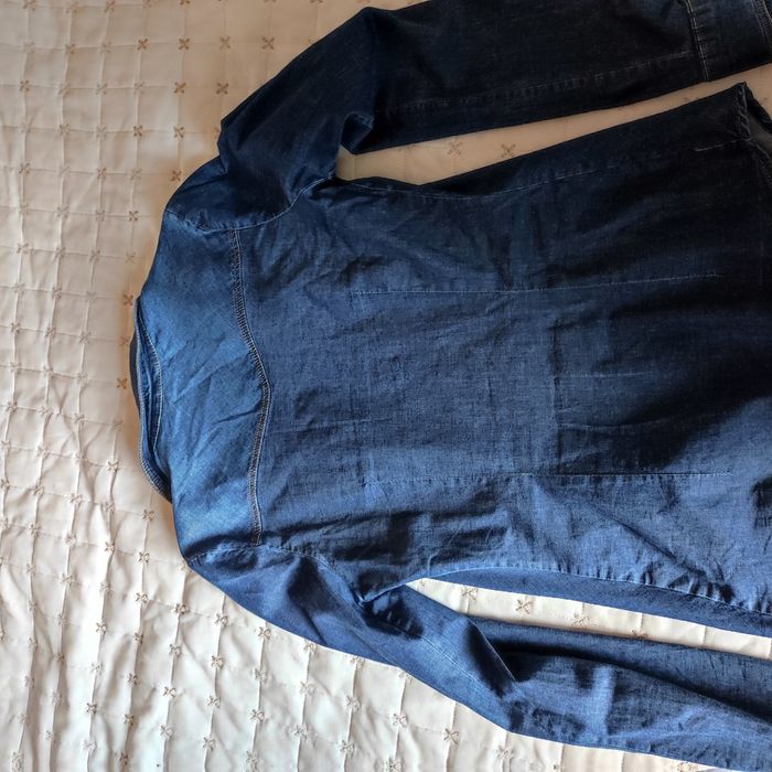 Дънкова дамска риза