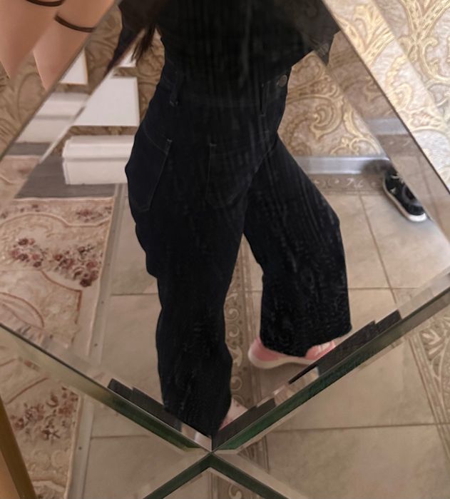 ZARA джинсы трубы