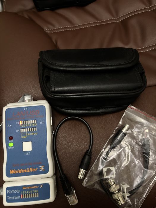 Weidmuller tester retea LAN si USB