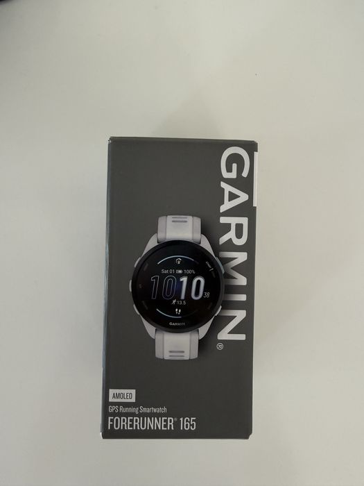 Garmin - GPS Smartwarch Forerunner 165 Amoled