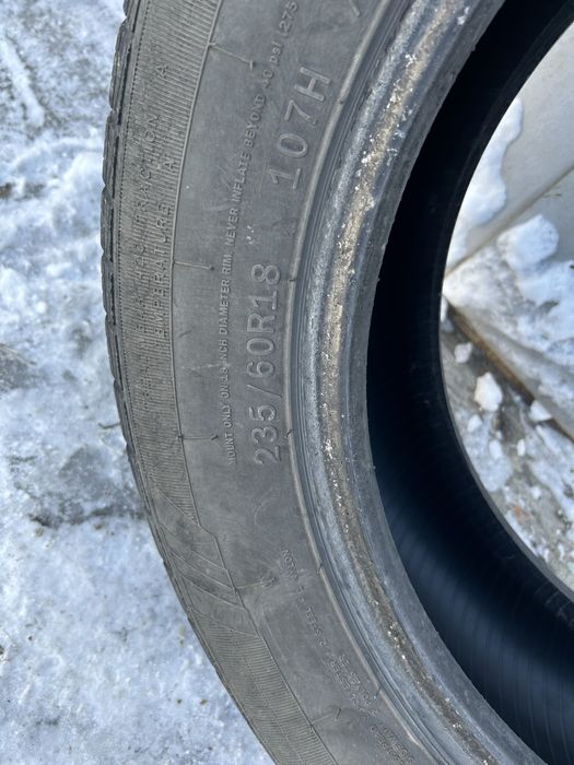 Продам комплект резины на r 18 powertrac