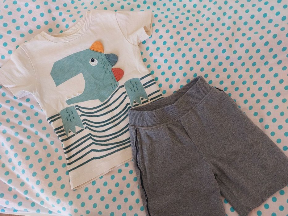 Детски дънки и блузка - Next, Calvin Klein