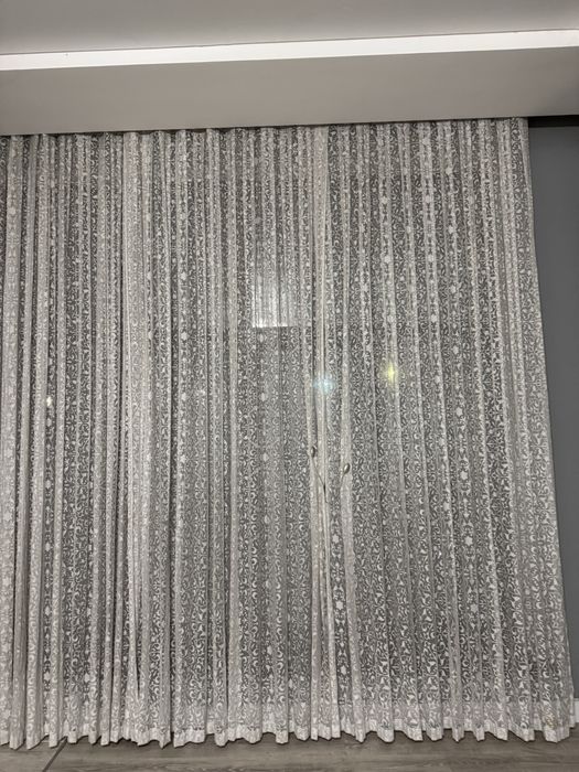 Шторы туль бу продам