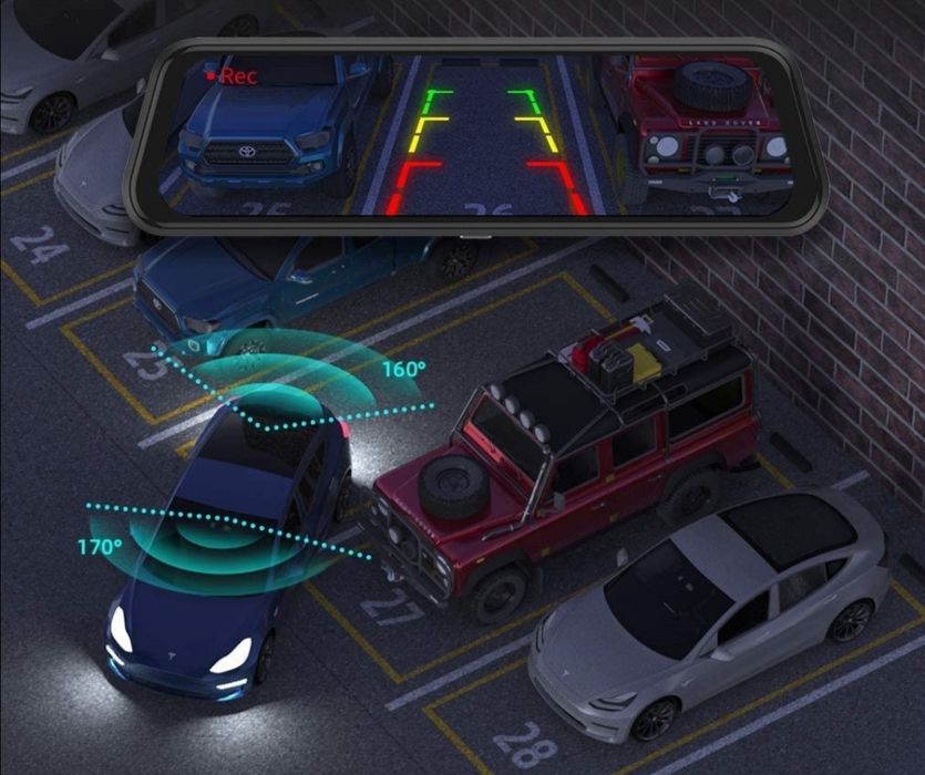 Видеорегистратор+камера заднего вида