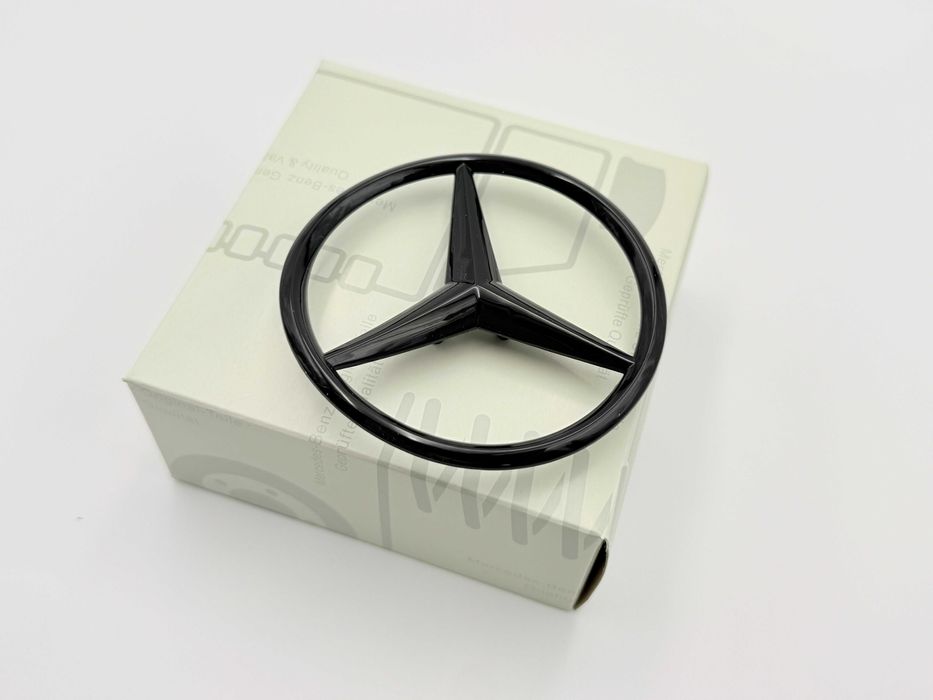 Emblema Compatibila Mercedes W214 E-class spate negru