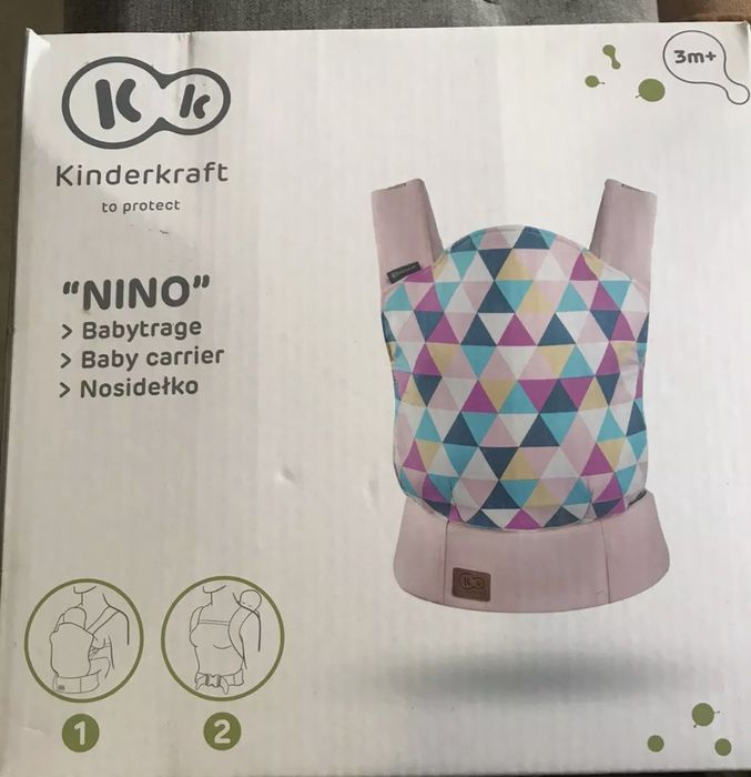 Kinderkraft Nino кенгуру,дрешки за момиче