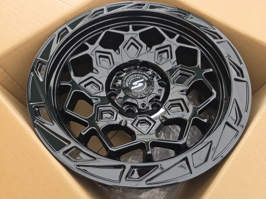Jante de aliaj pentru toyota  land cruiser,ford  ranger marca silver line  pe 18 model Midland