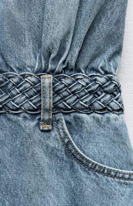 Джинсовое платье ZARA новое!