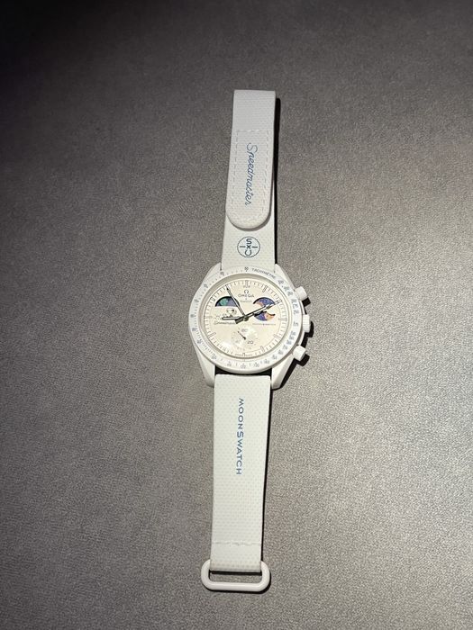 Ceas Omega x  MoonSwatch – Speedmaster White – stare excelentă