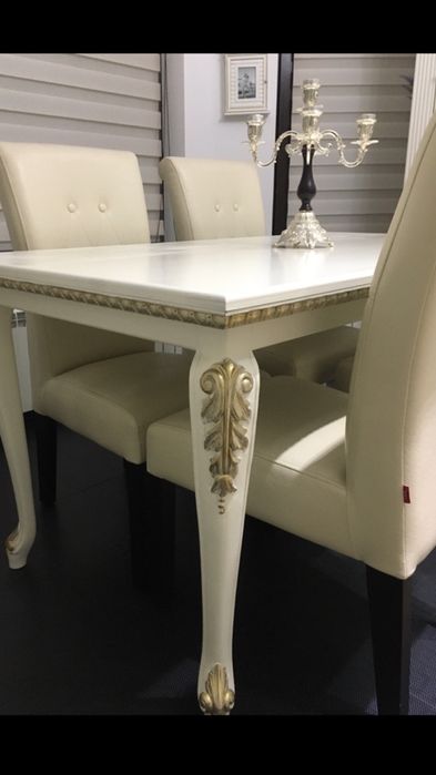 Set 4 scaune piele ecologica