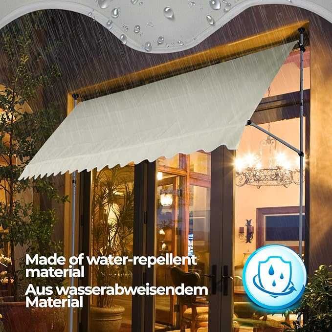 Тента Jago® със скоба - 350x80 см, регулируема по височина