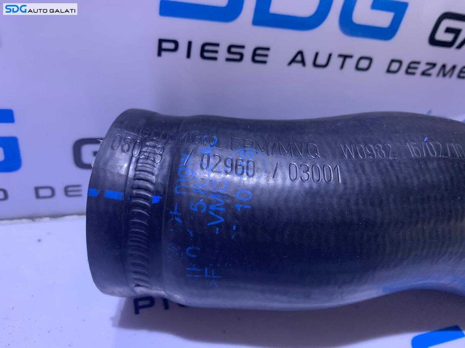 Conducta Presiune Aer Radiator Intercooler Volkswagen Beetle 1.6 TDI CAYC 2012 - 2016 Cod 1K0145832AC [D0106]