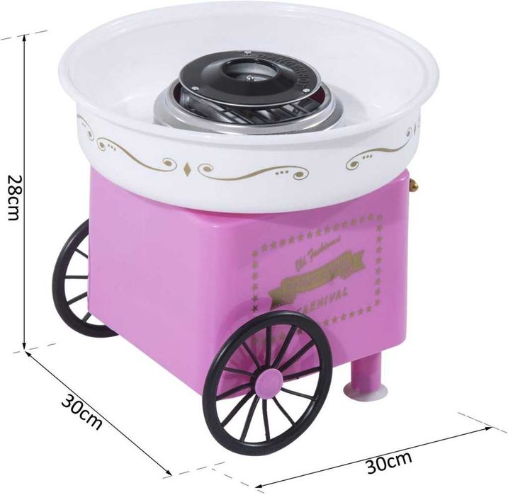 Оригинален подарък  " Ретро домашна машина за захарен памук "