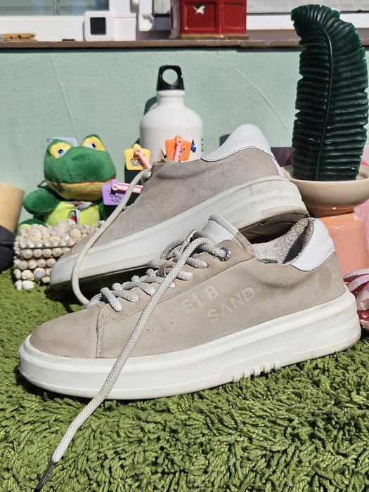 Elbsand кецове естествен велур N41