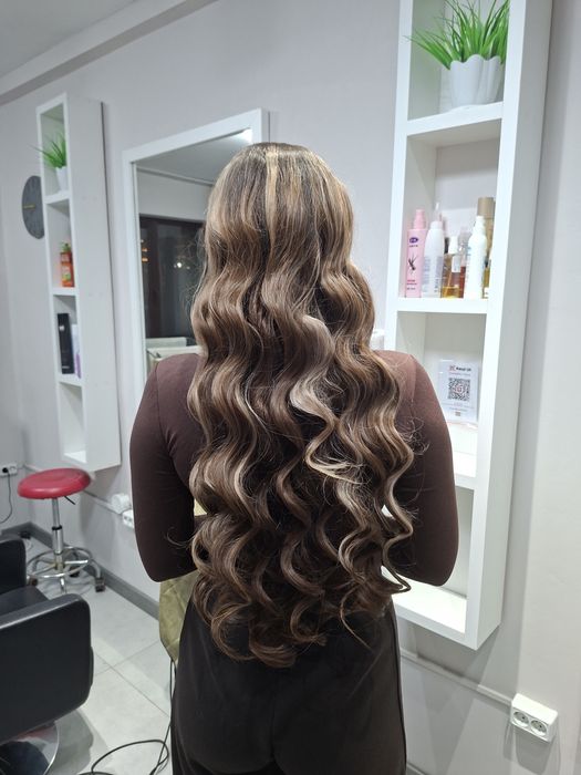 Модели на причёски.