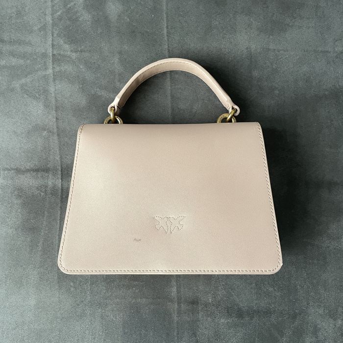 Pinko Love One Top Handle Mini Light Bag - Чанта