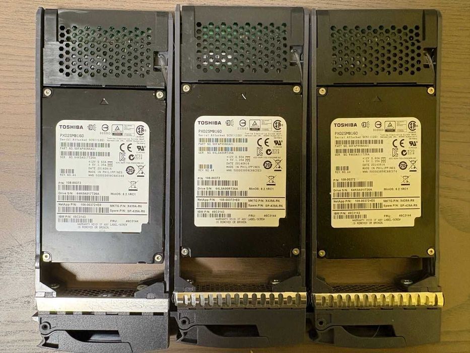 TOSHIBA SSD 1.6 TB SAS PX02SMB160 2.5 Enterprise