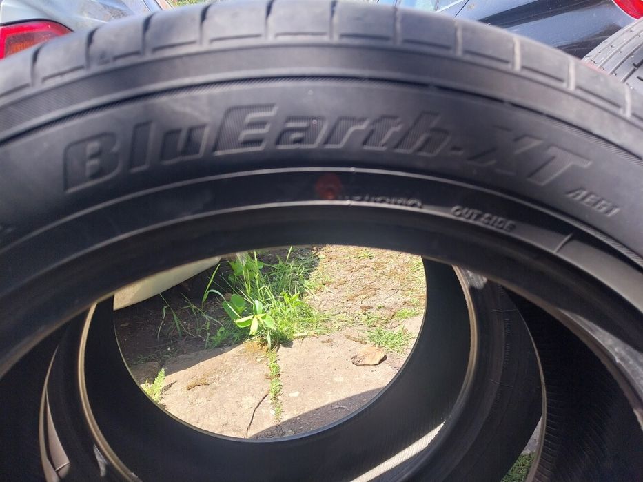 Продавам Комплект  Гуми 225 55 18 4 броя Yokohama BlueEarth XT DOT 22 7mm SUV 4x4