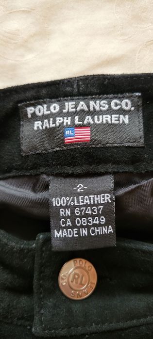 Кожен панталон "Ралф Лорен!