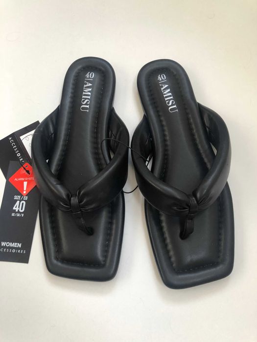 Модерни, черни чехли