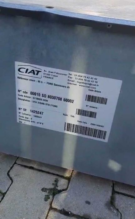 Aeroterme de vânzare