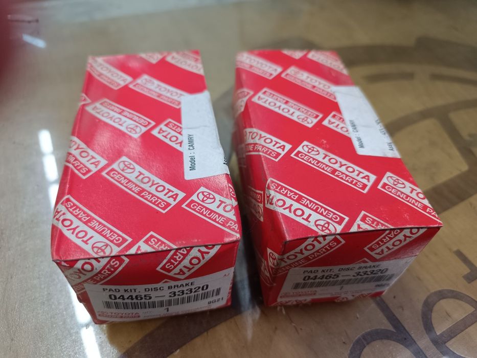 Тормозные колодки передние camry 30