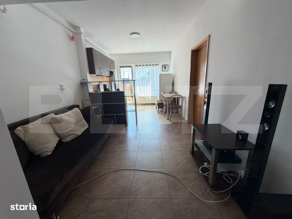 Apartament 2 camere, 38 mp, priveliste frumoasa, zona Edgar Quinet!
