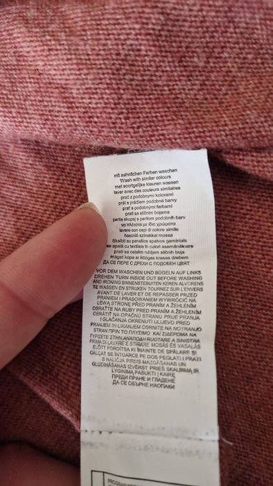 Cardigan asimetric, 5% lâna, mărimea S, Review