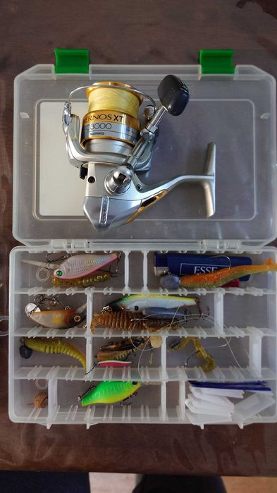 Рыболовный комплект — Спиннинг Pro Bass, катушка Shimano