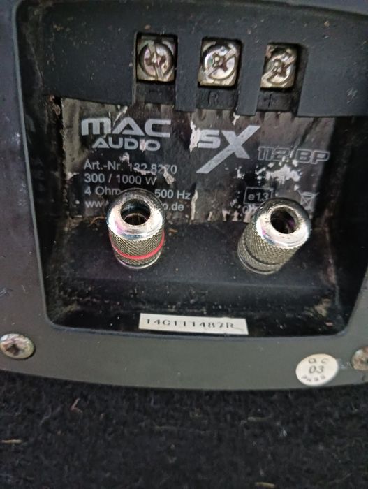 Subwoofer auto Mac Audio
