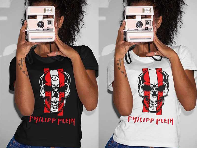 Тениски Philipp Plein принт Модели и размери
