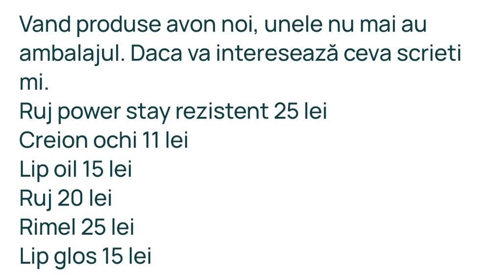 Machiaje de firmă noi
