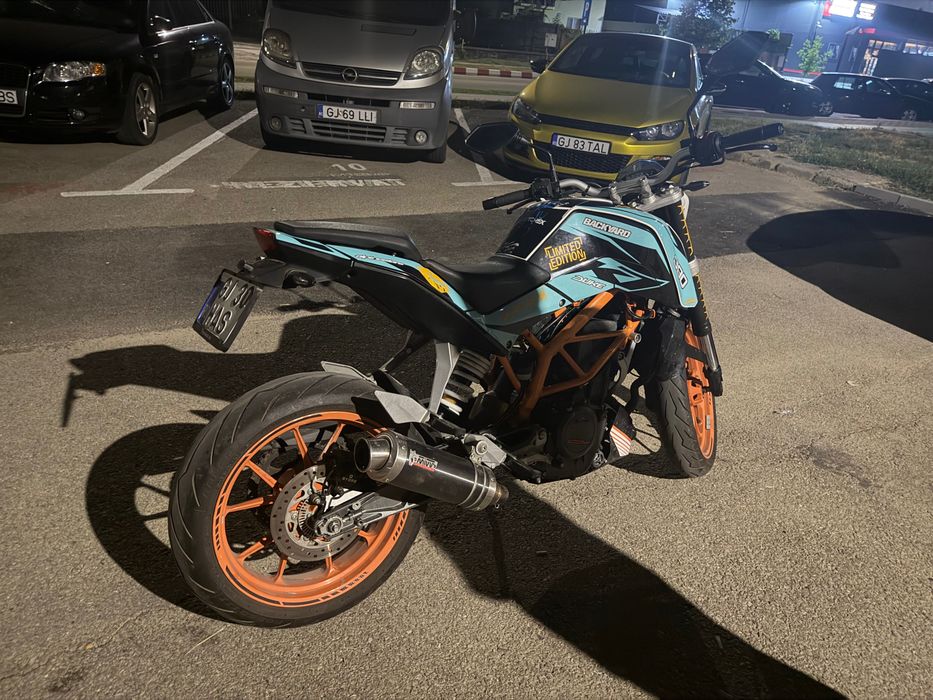 KTM Duke 390 2016 | 15.254 km | Evacuare MIVV | A2 | Stare foarte bună