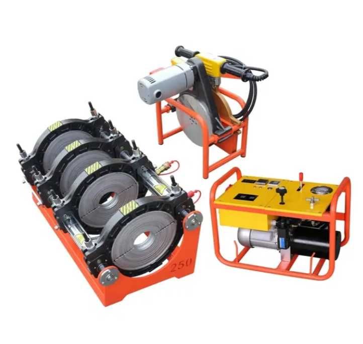 Aparat sudură cap la cap PEHD/PPR/PVDF | 90 / 110 / 140 / 160 / 180 / 200 / 225 / 250 / 280 / 315 / 355 mm + TVA