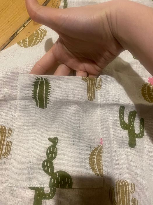 Кухненска готварска престилка кактуси