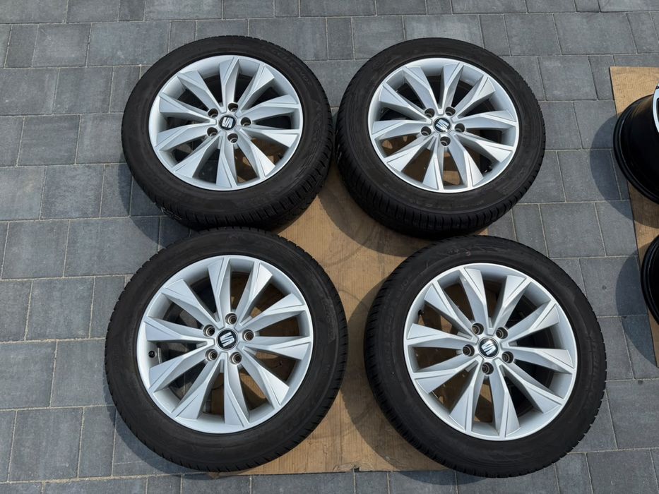 Jante 17 Seat Ateca Skoda Karoq VW T-roc 215/55R17 iarna DOT2024