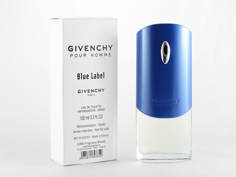 Givenchy blue label pour. Givenchy pour homme Blue Label. Мужские духи Givenchy "pour homme Blue Label" 100 ml. Givenchy pour homme Blue Label Demonstration Tester. Духи мужские Givenchy Blue Label тестер.