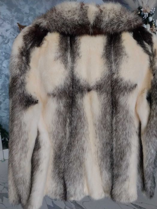 Haină de blana naturală (nurcă suedeză)