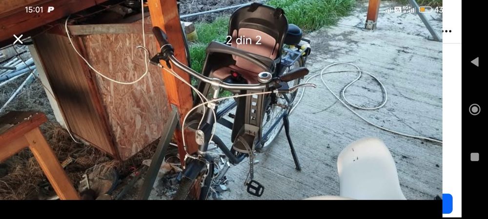 Scaun copil bicicleta
