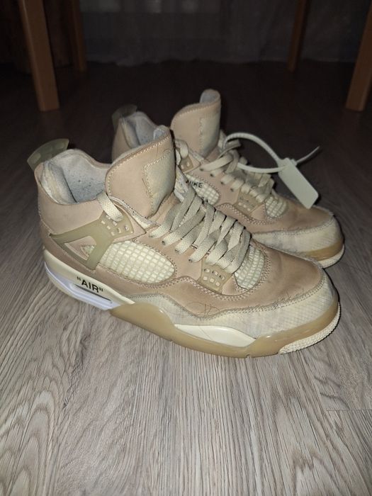 Jordan 4 off white sail