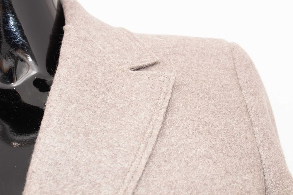 Weekend Max Mara оригинално дамско сако бежово 100% вълна L