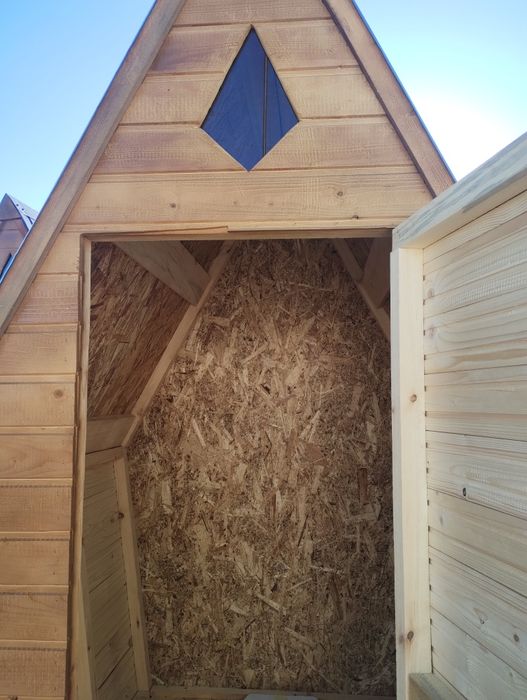 Туалет Теремок Вагонка