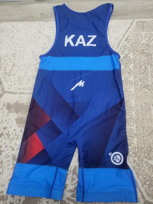 Нательник  синий