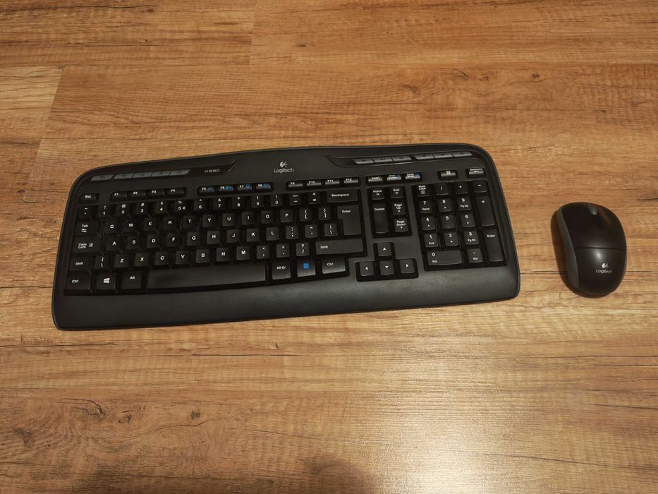 Logitech k330 безжичен комплект