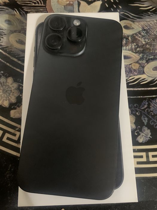 Iphone 15 Por Max 256Gb Black Titanium