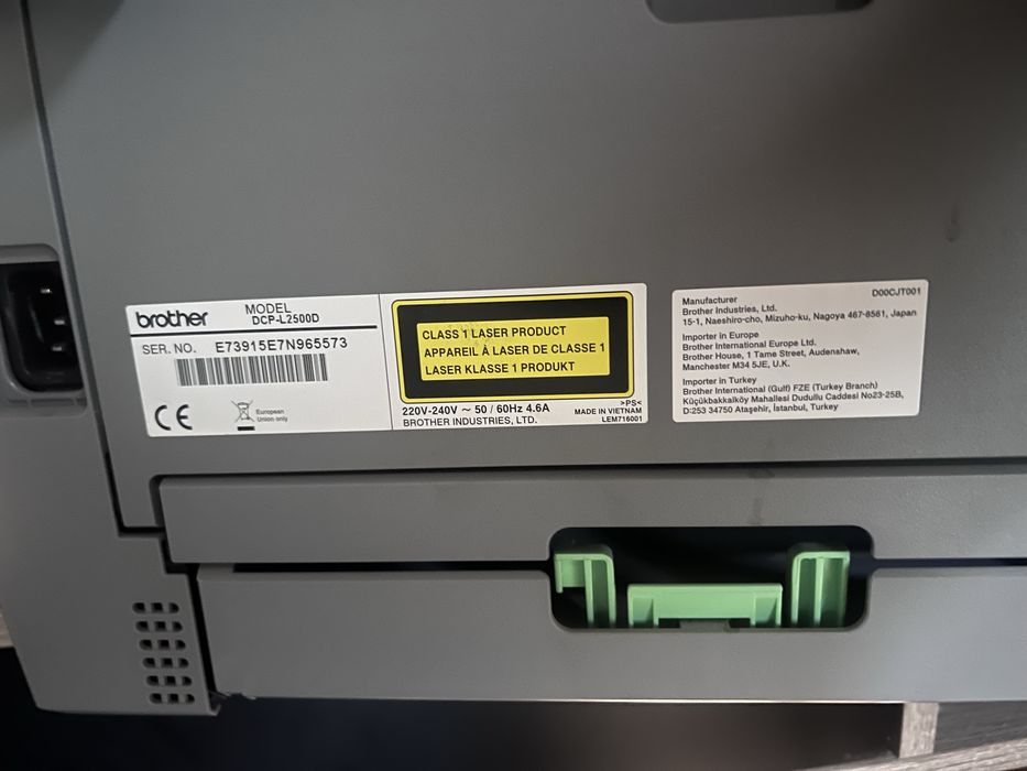 Принтер brother dcp-l2500d